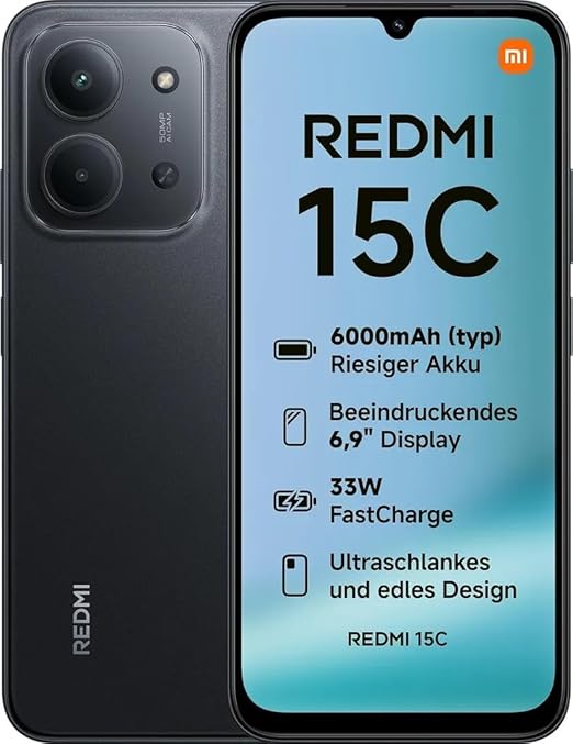 موبايل redmi 15c ram 6-128G